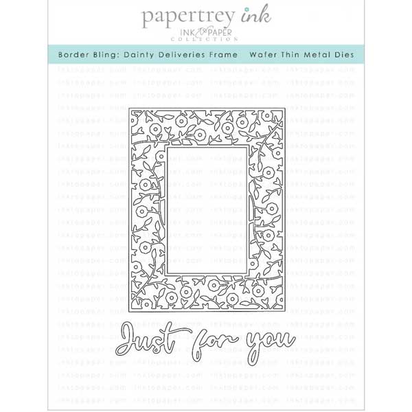 Papertrey Ink Border Bling: Dainty Deliveries Frame Die