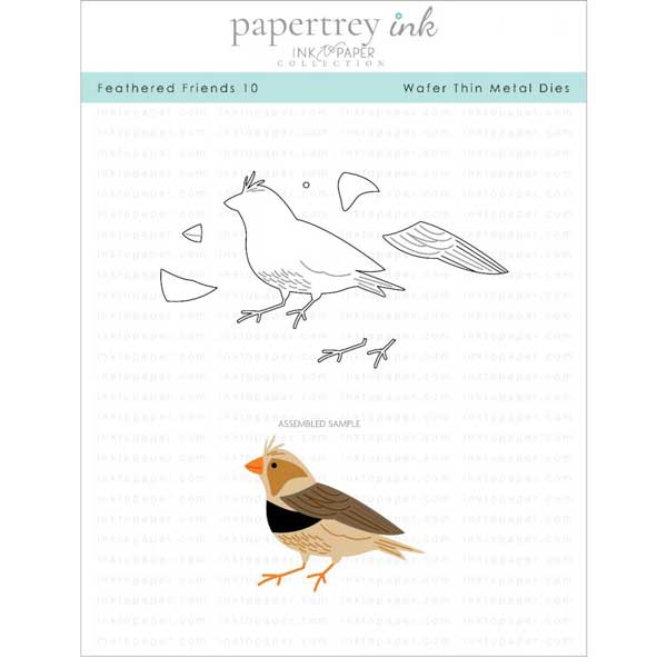 Papertrey Ink Feathered Friends 10 Die