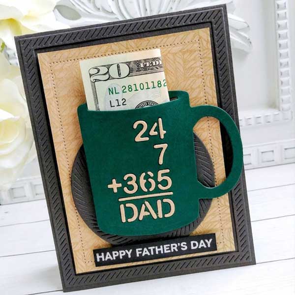 Papertrey Ink To Die For Sentiments: 24x7 Dad Dies