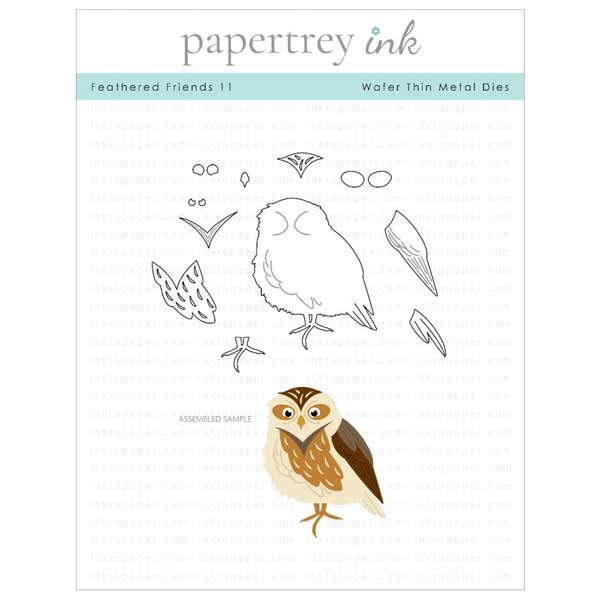 Papertrey Ink Feathered Friends 11 Die