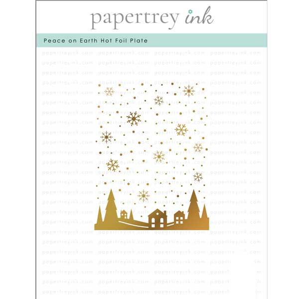 Papertrey Ink Peace on Earth Hot Foil Plate