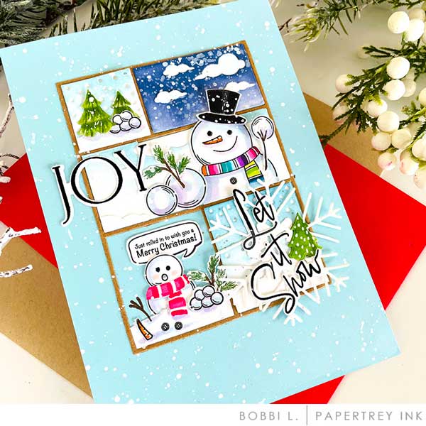 Papertrey Ink Christmas in Frames Dies