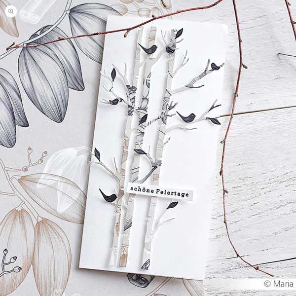 Alexandra Renke 3 Birch Tree Set