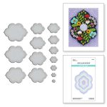 Spellbinders Essential Floral Reflection Etched Dies