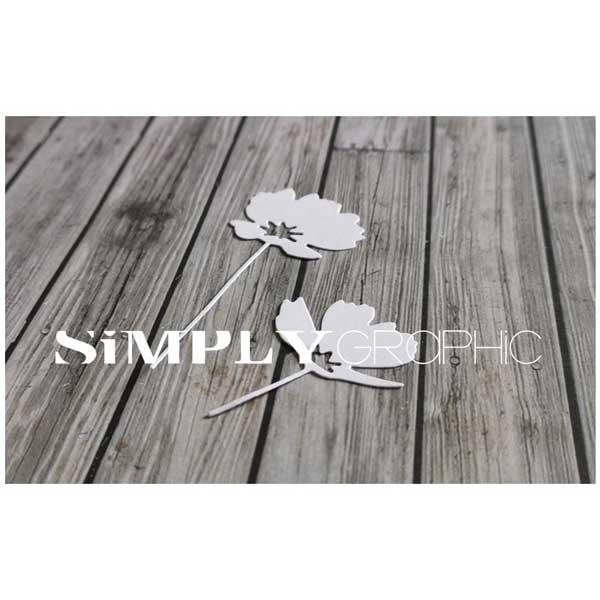 Simply Graphic Blooming Flower Duo Die Set