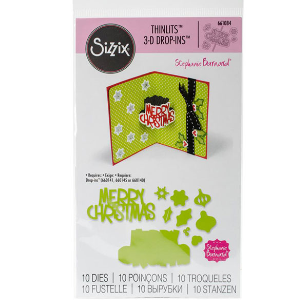 Sizzix Merry Christmas Thinlit