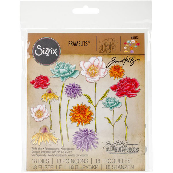 Sizzix Flower Garden and Mini Bouquet Framelits by Tim Holtz