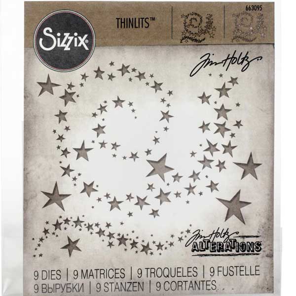 Sizzix Swirling Stars Die Set