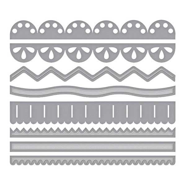 Spellbinders Sew Sweet Trims Die Set