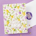 Spellbinders Floral Celebration Press Plate and Stencil