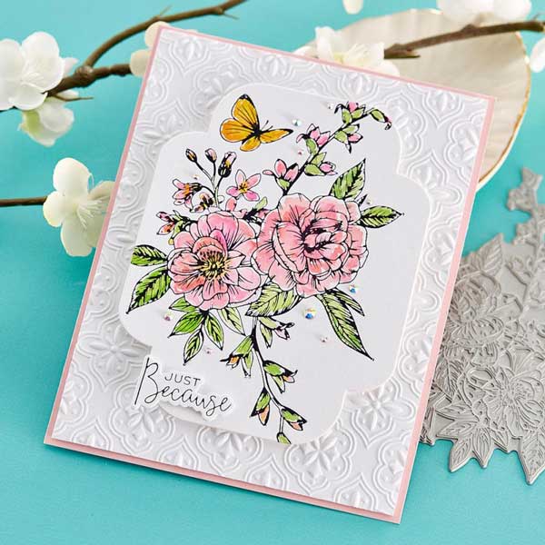 Spellbinders BetterPress Plate - Butterfly Bouquet