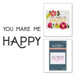 Spellbinder BetterPress Plate – You Make Me Happy