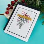 Spellbinders Betterpress Plate – Evergreen Branches