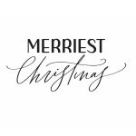 Spellbinders Betterpress Plate – Merriest Christmas