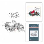 Spellbinders Betterpress Plate – Christmas Greetings