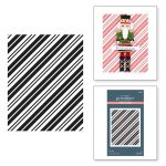 Spellbinders BetterPress Press Plate – Candy Cane Stripes