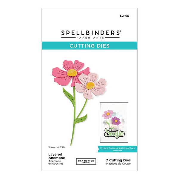 Spellbinders Layered Anemone Die Set