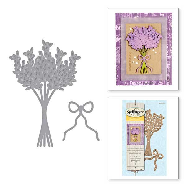 Spellbinders Lavender Bunch Die Set