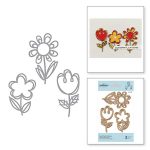 Spellbinders Sketched Blooms Die Set