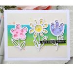 Spellbinders Sketched Blooms Die Set