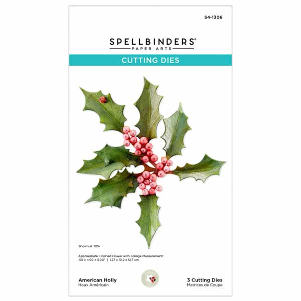 Spellbinders American Holly Dies