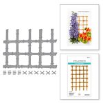 Spellbinders Bamboo Trellis Background Dies