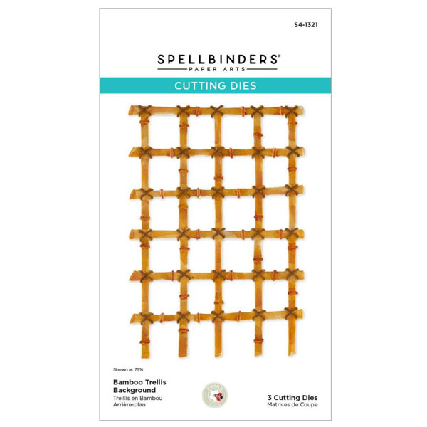 Spellbinders Bamboo Trellis Background Dies