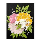 Spellbinders Peony Celebration Die Set