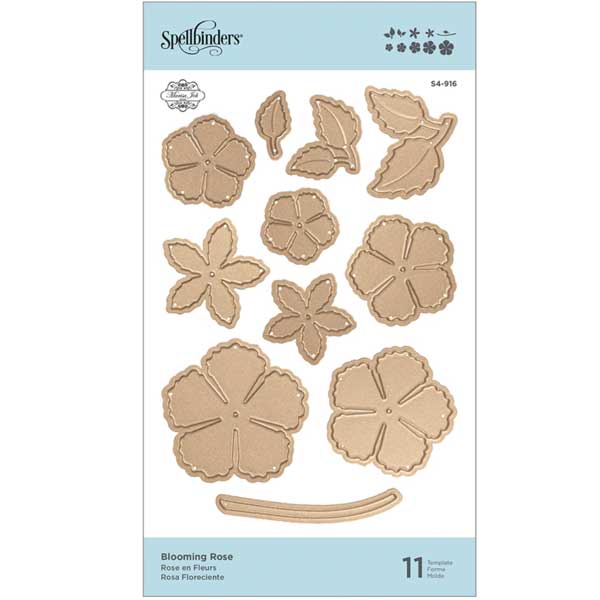 Spellbinders Blooming Rose Die Set