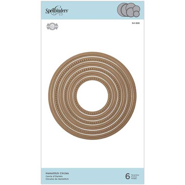 Spellbinders Hemstitch Circles Die Set