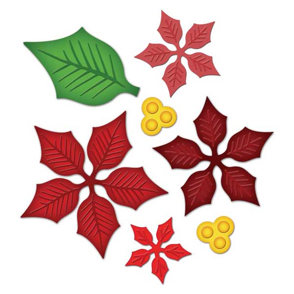 Spellbinders Layered Poinsettia