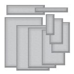 Spellbinders A-z Matting Basics B Card Creator Die Set