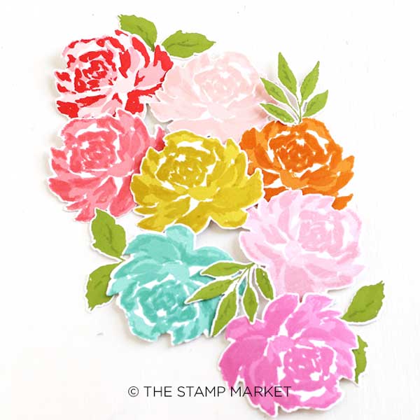 The Stamp Market Handpainted Rose Die Set