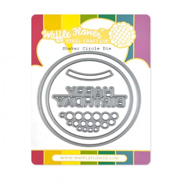 Waffle Flower Shaker Circle Die