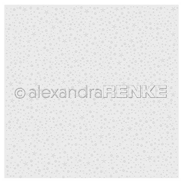 Alexandra Renke Dotted with Stars Embossing Folder