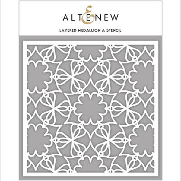 Altenew Layered Medallion A Stencil