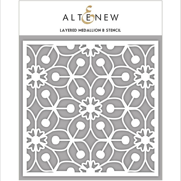 Altenew Layered Medallion B Stencil