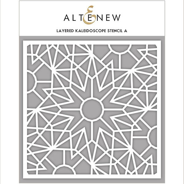 Altenew Layered Kaleidoscope Stencil - A