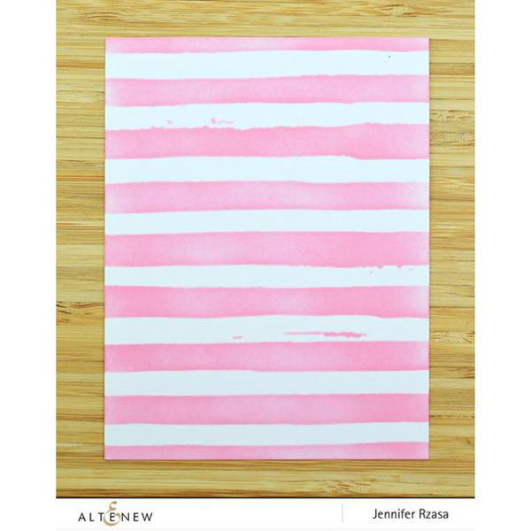 Altenew Watercolor Stripes Stencil