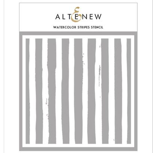 Altenew Watercolor Stripes Stencil