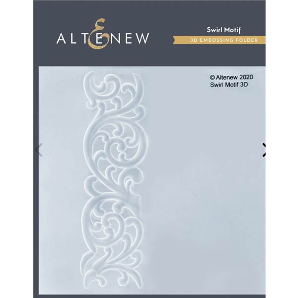 Altenew Swirl Motif 3D Embossing Folder