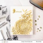 Altenew Ranunculus Bouquet 3D Embossing Folder