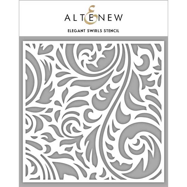 Altenew Elegant Swirls Stencil