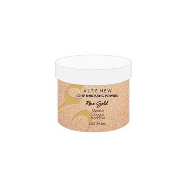 Altenew Rose Gold Crisp Embossing Powder