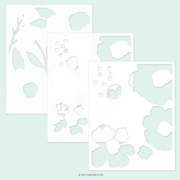 Concord &amp; 9th Cottage Garden Stencil Pack