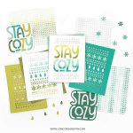 Concord & 9th Stay Cozy Stencil Pack