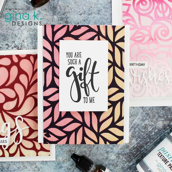 Gina K Designs Thick Brush Stencil