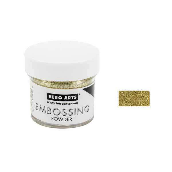 Hero Arts Gold Glitter Embossing Powder