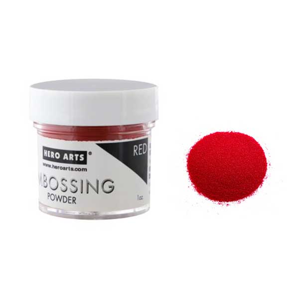 Hero Art Red Embossing Powder