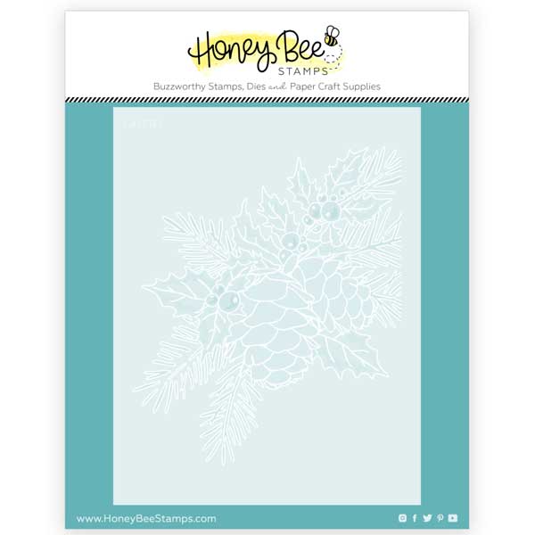 Honey Bee Stamps Good Tidings Stencils